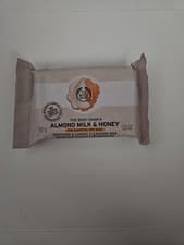 Image of The Body Shop - Almond Milk And Honey Cleansing Bar For Sensitive Skin 100g New