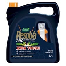 Image of Resolva Pro Weedkiller Xtra Tough Ready To Use With Spray Head Treats 111m2 3L