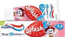Image of Aquafresh Splash Toothpaste 3-8 Years, Kids Toothpaste, Strawberry Flavour, 75Ml
