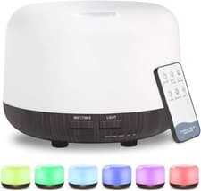 Image of Diffuser 300ML Classic Design Essential Oil Aroma Humidifier with Remote Control