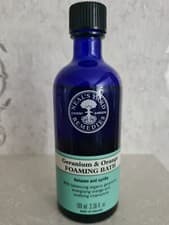 Image of Neal's Yard Remedies GERANIUM & ORANGE Scents Foaming Bath, 100ml