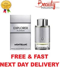Image of Montblanc Explorer Platinum Eau de Parfum 200ml EDP Spray BRAND NEW