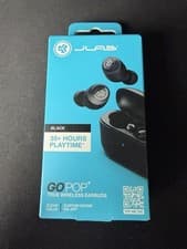 Image of JLab Go Air Pop True Wireless Earbuds Bluetooth In-Ear Headphones Black New