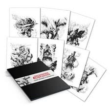 Image of Dungeons & Dragons Lithograph Set