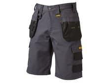 Image of DeWalt Cheverley Lightweight Polycotton Shorts Grey