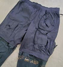Image of ✅ Nike ISPA Convertible Black Cargo Utility Pants 2-in-1 Shorts XXL DD3796-011 ✅