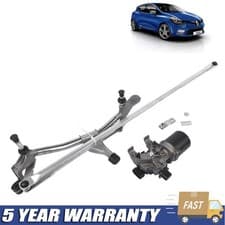 Image of Front Windscreen Wiper Motor & Linkage for Renault Clio MK4 2013–2019 Right Hand