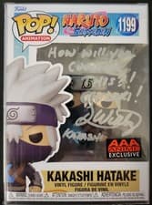 Image of Funko POP! Dave Wittenberg Auto AAA Anime Kakashi Hatake w/Quote JSA Cert 506