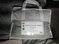 Image of Brentfords Weighted Blanket Grey 125 X 150 Fibro/anxiety Relief