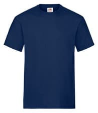 Image of Fruit of the Loom Mens Heavy Cotton Plain T-Shirt Casual Tee Shirt 5 PACK Tshirt