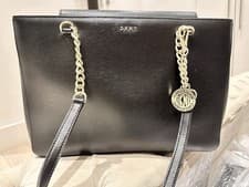 Image of DKNY BRYANT SHOP TOTE SUTTON - Handbag - black/gold