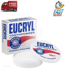Image of Eucryl Original Flavour Toothpowder 50g Smokers Stain Removal