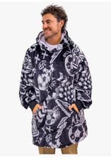 Image of The Big Softy Football Blanket Hoodie Men Ovetsized Hoodie