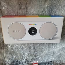 Image of POLAROID P2 Bluetooth Speaker with NFC Portable Music Player White Grey NEW
