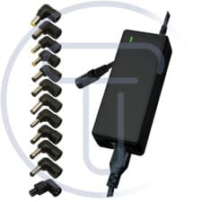 Image of Universal notebook power supply 15/16/18,5/19/19,5/20 Vdc 4,5A 90W 12 included