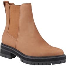 Image of TOMS Bennet Leather Women's Brown Boots New