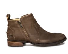 Image of UGG Aureo II Waterproof Zip Ankle-High Boots Booties Pinewood Women’s US 9/UK 7