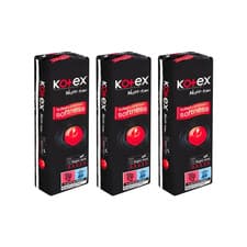 Image of Kotex Maxi Night Time 10 Soft Quilted Sanitary Pads Pack 3