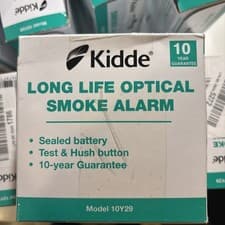 Image of Kidde 10Y29 Optical Smoke Alarm With Sealed Year Lithium Battery,EXP DATE 2034