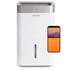 Image of electriQ Dehumidifier 25L Air Purifier with Humidistat LCD Display App Control
