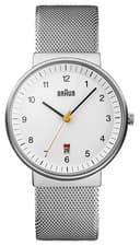 Image of Braun Men's Silver White BN0032WHSLMHG Watch - 9% OFF!