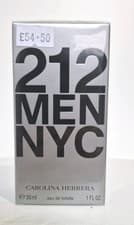 Image of Carolina Herrera 212 Men NYC Eau de Toilette 30ml Brand New Sealed