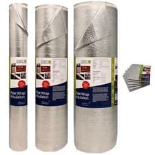 Image of Pipe Wrap Lagging Freezing Busting Pipes Condenser Insulation Roll