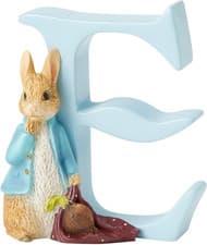 Image of Beatrix Potter E - Peter Rabbit with Onions Figurine