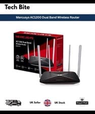 Image of Mercusys Dual Band Wireless Router – AC12 AC1200 - Brand New & Factory Sealed