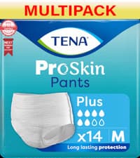 Image of TENA ProSkin Pants Plus - Medium - 4 Packs of 14 - 56 Incontinence Pant