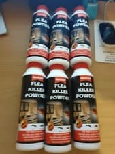 Image of Rentokil Flea Killer Powder 300g X6 CHEAPEST ONLY £33.49 + FREE POSTAGE