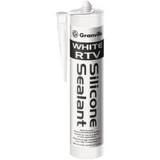 Image of RTV Silicone Sealant Cartridge - 310ml - White - Granville 0240A