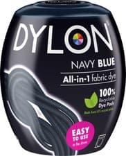 Image of Dylon Washing Machine / Hand Fabric & Clothes Dye Pod 350g Powder 22 Colours