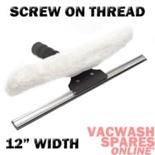 Image of PROFESSIONAL METAL SQUEEGEE -FITS ON MOST WASH BRUSH POLES -WINDOWS - AUTOMOTIVE