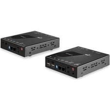 Image of Startech Hdmi Kvm Extender Over Ip Network 4K 30Hz Hdmi And Usb Over Ip Lan Or C