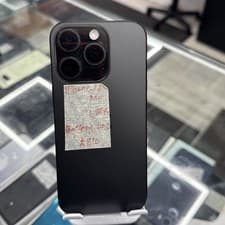 Image of Apple iPhone 16 Pro 128GB Black Titanium Unlocked, 100% BH Warranty