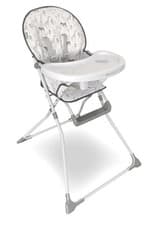 Image of My Babiie Compact Highchair, Safari design