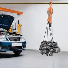 Image of 1.5 Ton Hand Chain Hoist, Manual Lever Chain Hoist, Lift Lever Block Chain Hoist