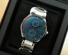 Image of BOSS - Hugo Boss Blue & Silver Watch Stainless Steel Bracelet 1514106 RRP £199