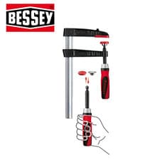 Image of Bessey TG30-2K Malleable cast iron screw clamp TG 300/140 2pc Plastic Handle, BE