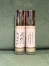 Image of Revolution Conceal & Define Full Coverage Foundation F3 - Set of 2 New Sealed