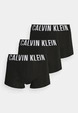 Image of Calvin Klein Underwear 3 Pack Intense Power Cotton Low RIse Trunks - Black