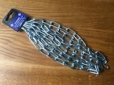 Image of 3 x 26mm BZP Welded Chain 2.5 Metres - 40Kg Load