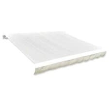 Image of Retractable Awning Manual Outdoor Garden Canopy Patio terrace Sun Shade Shelter