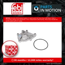 Image of Water Pump 33959 Febi Coolant 11517550484 11517648827 11518604888 1201H8 Quality