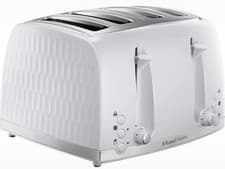 Image of Russell Hobbs Spectrum 26070 Honeycomb 4 Slice Toaster White