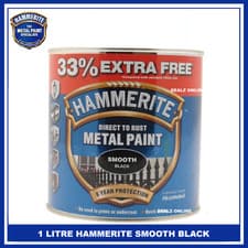 Image of Hammerite - Smooth Direct To Rust Metal Paint - ALL Colours - 750ML