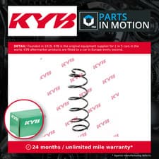 Image of Coil Spring fits SMART FORTWO 1.0 Front 2007 on Suspension KYB 4513211404 New