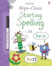 Image of Wipe-Clean Starting Spelling (Wipe-clean Books) - Paperback / softback NEW Bingh