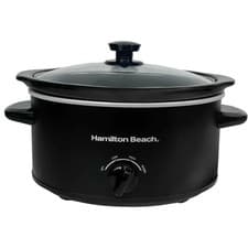 Image of Hamilton Beach HBSC040B The Comfort Cook 3.5l Slow Cooker - Black
